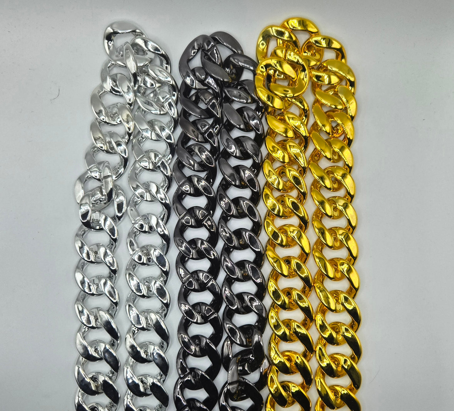 Custom 6" & 9" SPINNER Fan Chain Giant Logo Necklace Sports Homerun Turnover Jumbo Oversized Chunky Swag Rally MVP Award Made In USA