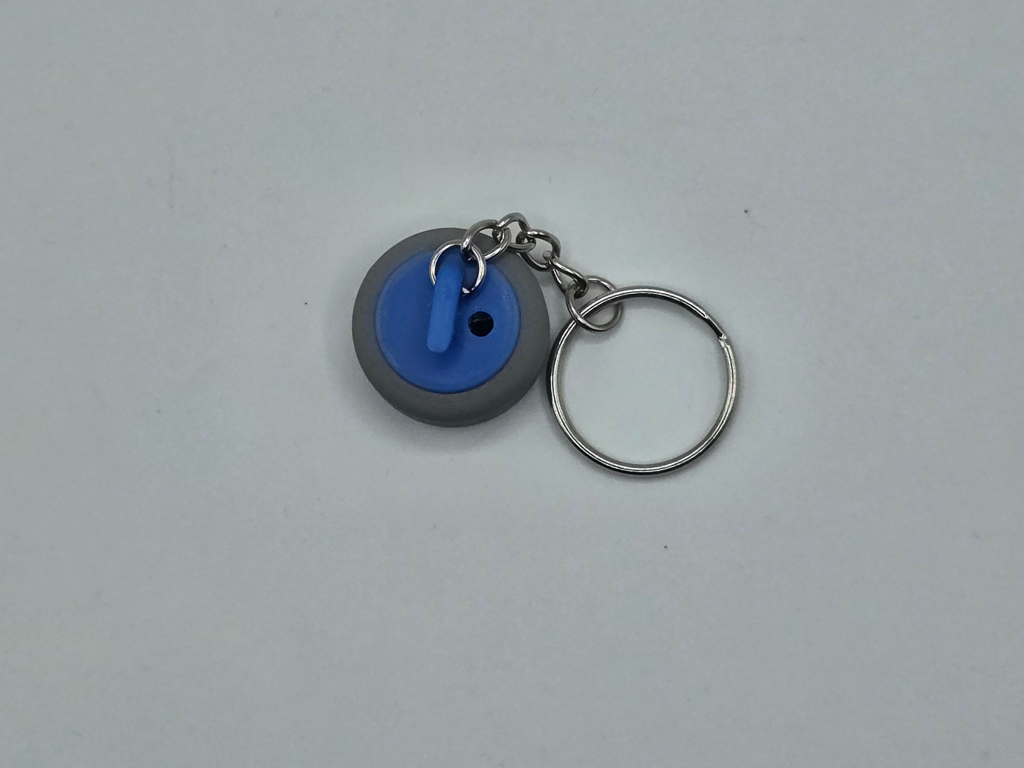 Curling Stone Chapstick Holder Keychain - GLCA FUNDRAISER