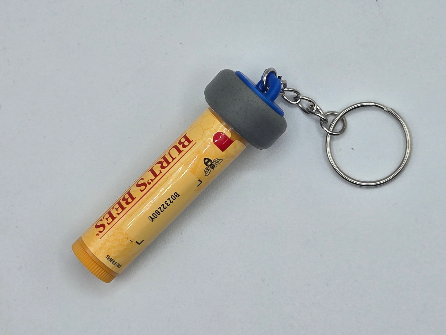 Curling Stone Chapstick Holder Keychain - GLCA FUNDRAISER