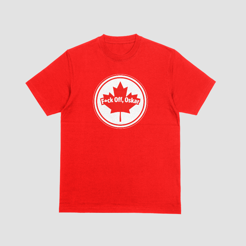 F-ck Off, Oskar Olympic Curling T shirt