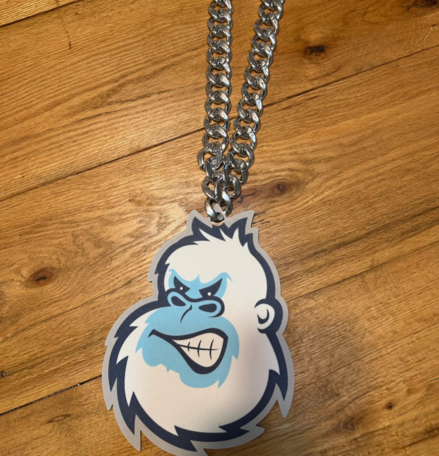 Custom Fan Chain - Giant Logo Necklace - Sports Homerun Turnover Jumbo Oversized Chunky Swag Rally MVP Player of the Game Award 3D Printed