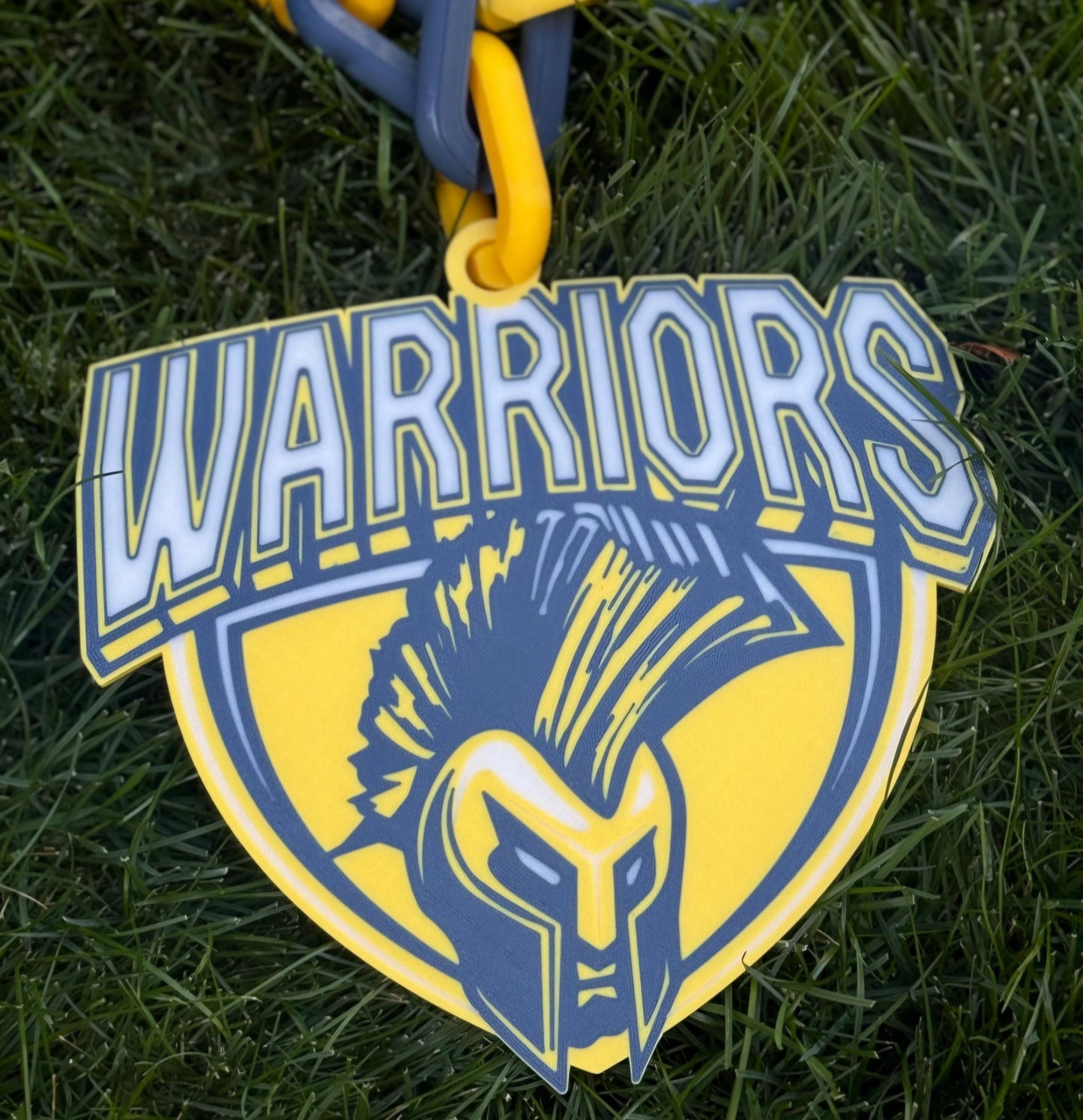 Custom Fan Chain - Giant Logo Necklace - Sports Homerun Turnover Jumbo Oversized Chunky Swag Rally MVP Player of the Game Award 3D Printed