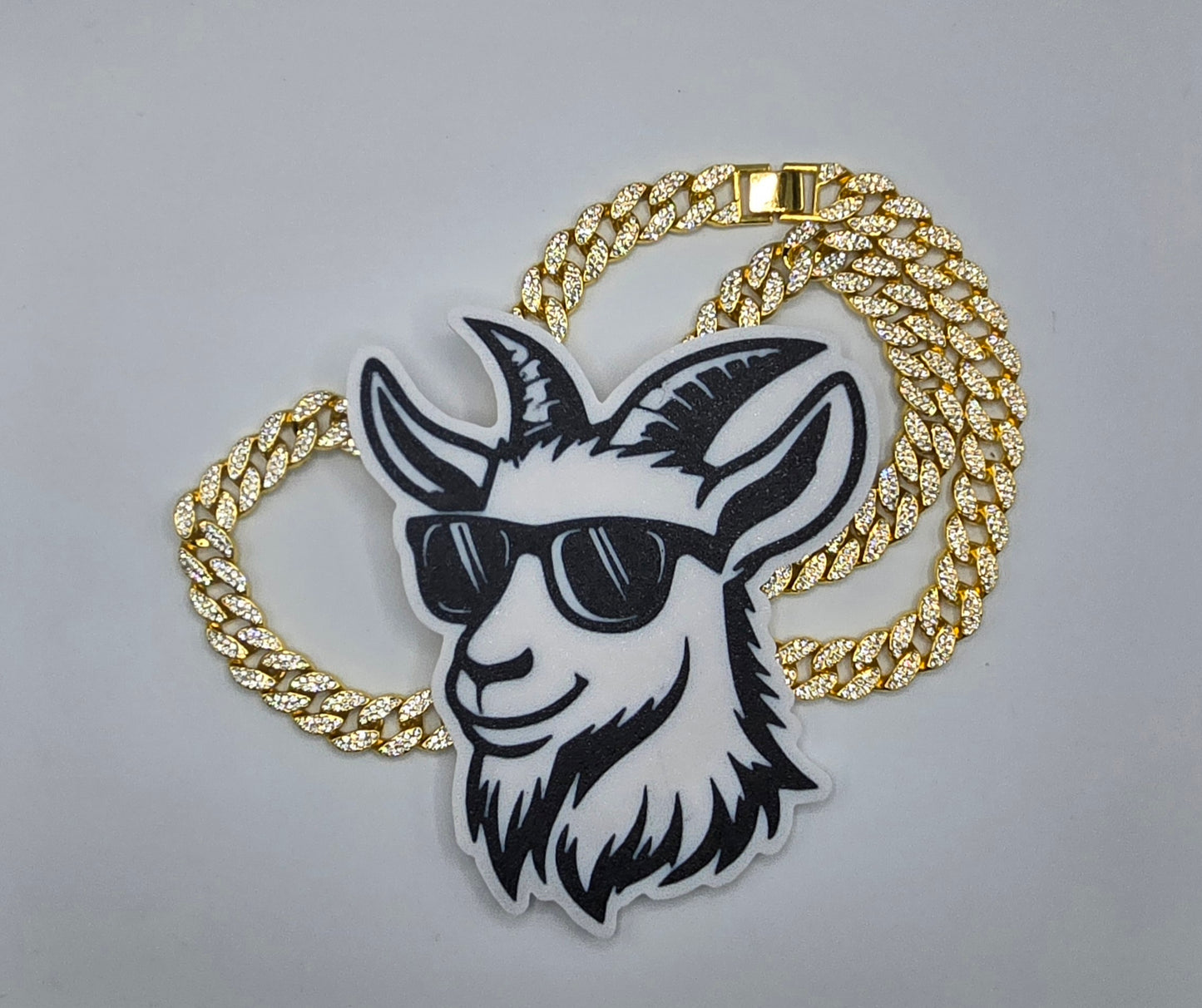 Custom Fan Chain - Giant Logo Necklace - Sports Homerun Turnover Jumbo Oversized Chunky Swag Rally MVP Player of the Game Award 3D Printed